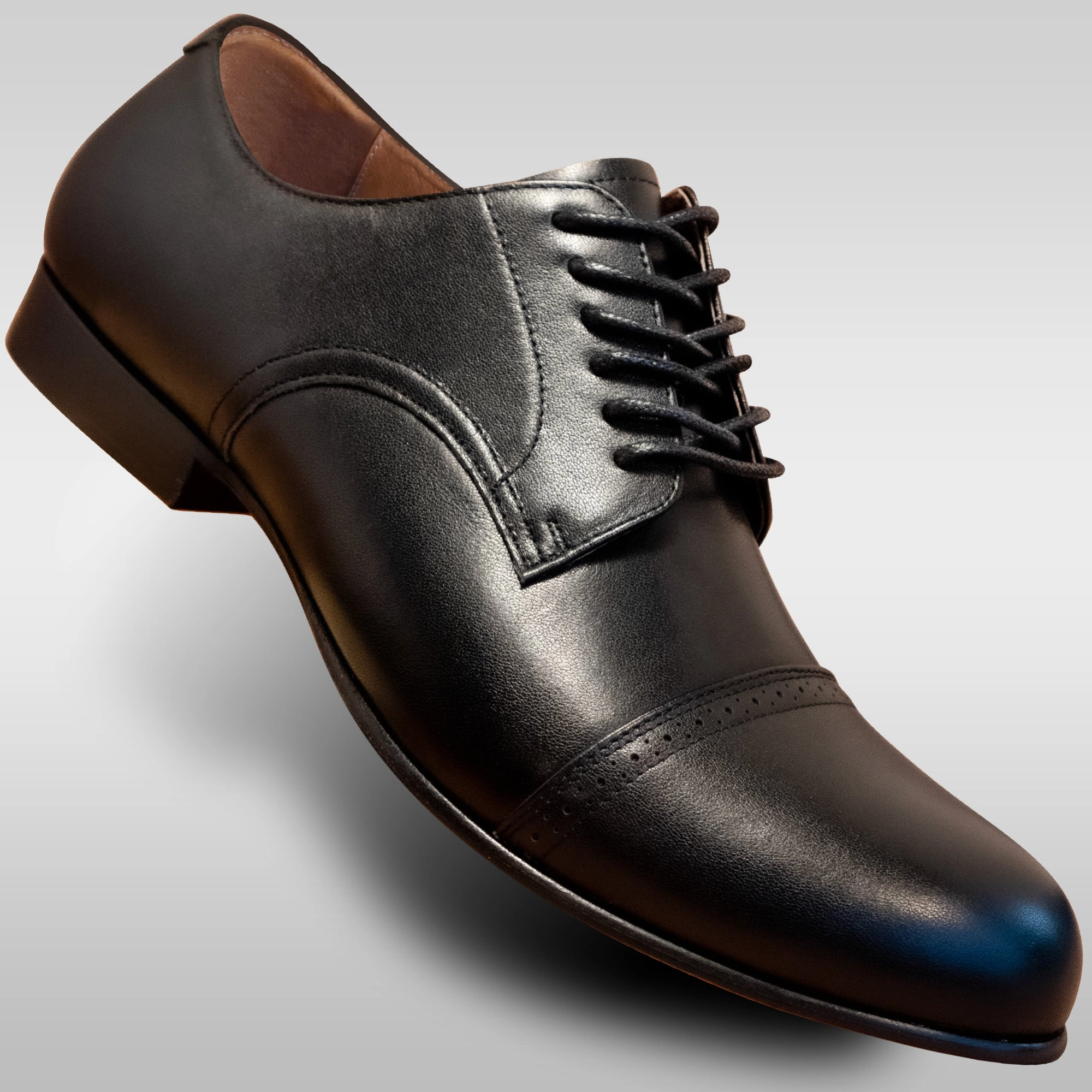 Room To Grow Aris Allen 1932 Black Captoe Swing Dance Shoes