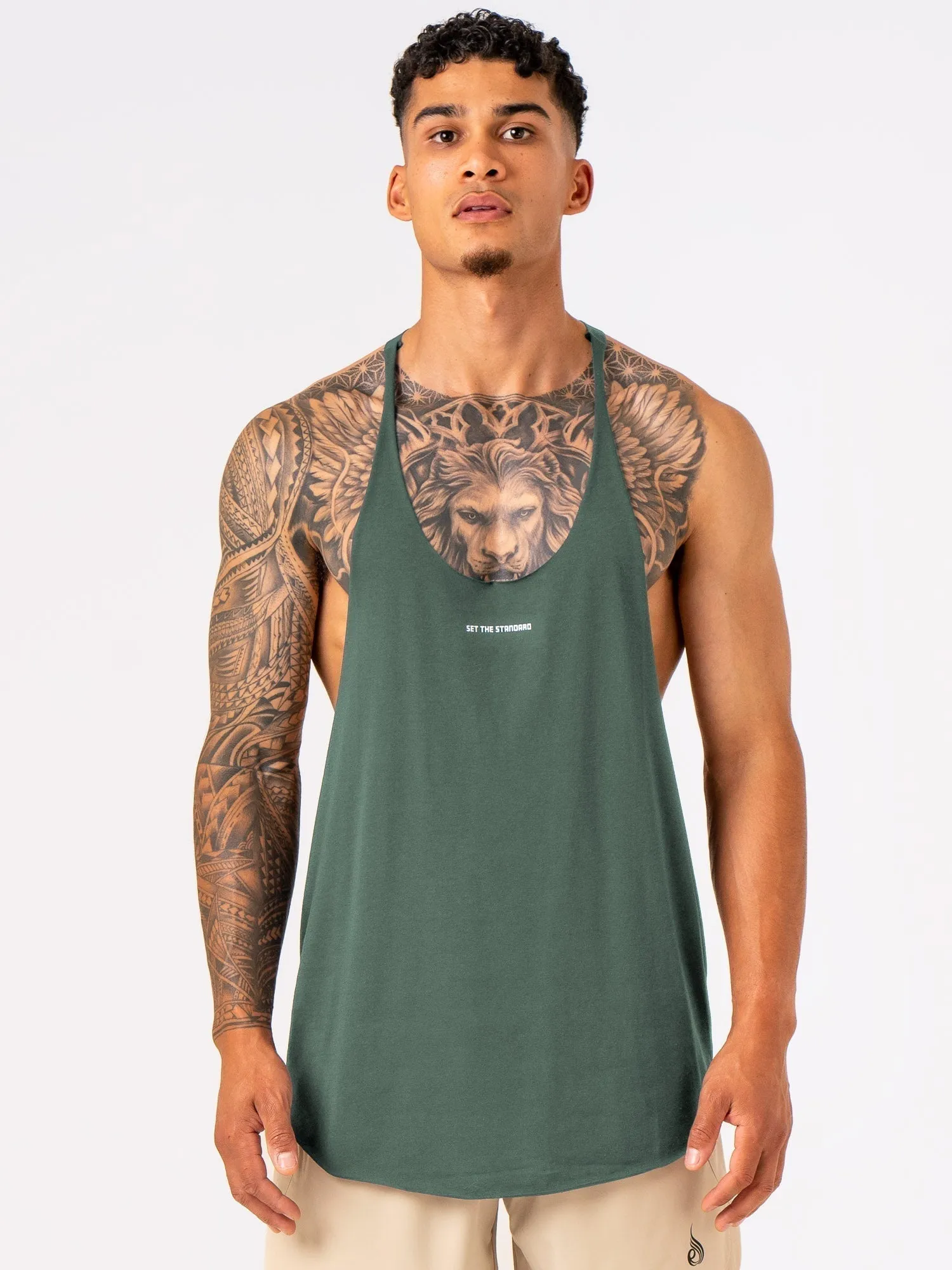 single - compartment Arnie T-Back - Fern Green