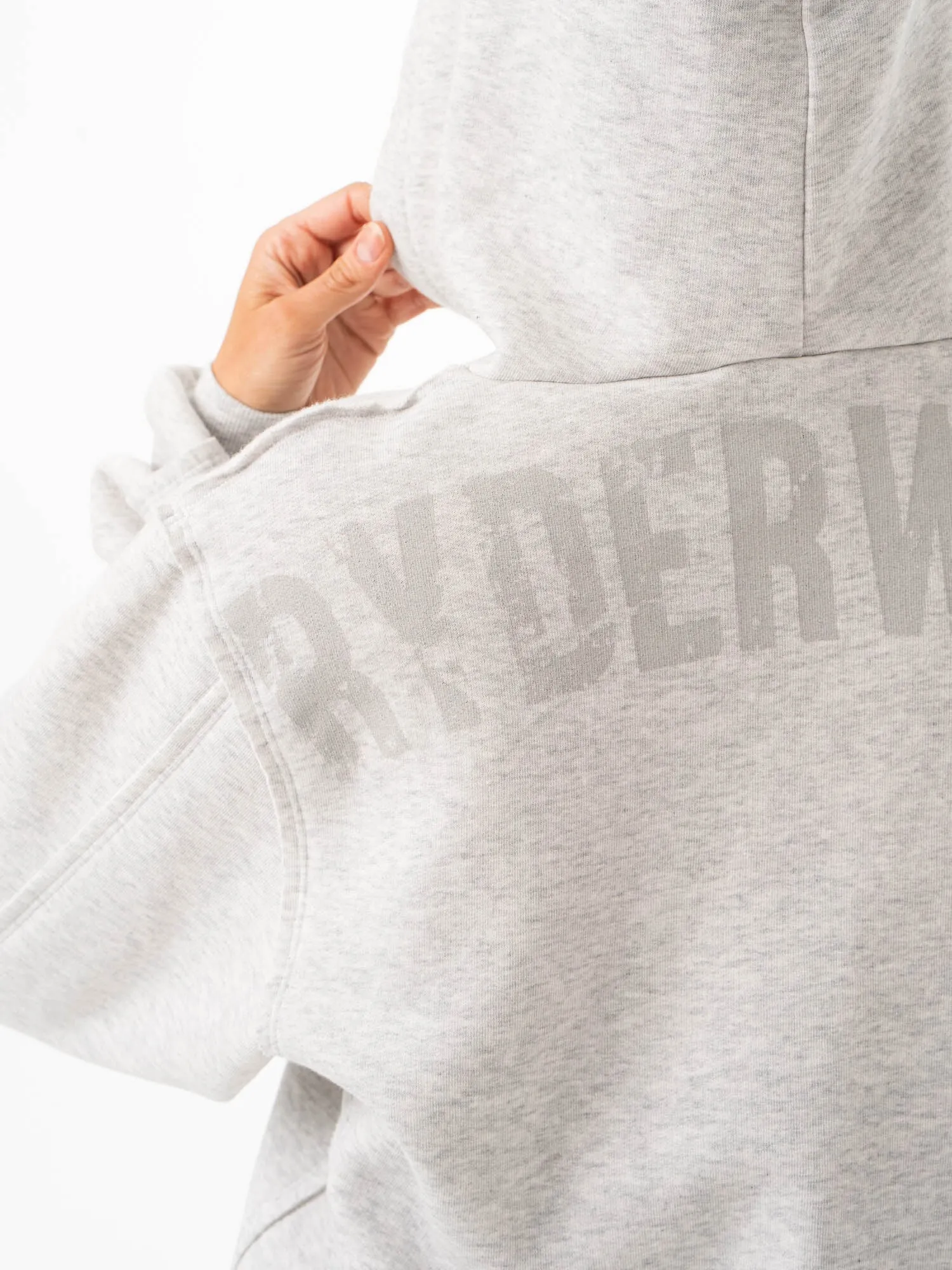 musicians Force Hoodie - Chalk Grey Marl
