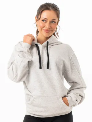 Force Hoodie - Chalk Grey Marl Show