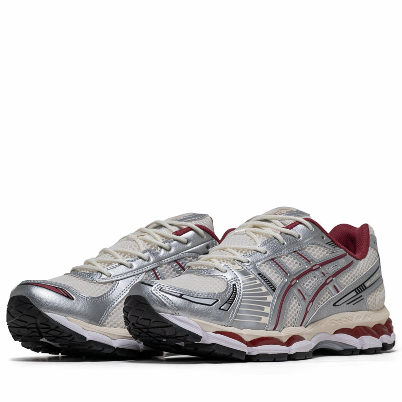 Long Stroll Coffee Spot Lane Asics Gel-Kayano 12.1 - Cream/Pure Silver