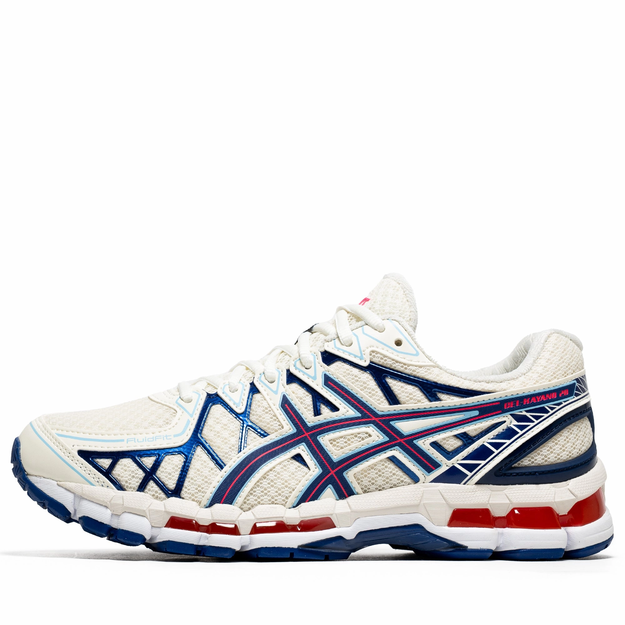 Fresh Motion Asics Gel-Kayano 20 - Cream/Deep Marine