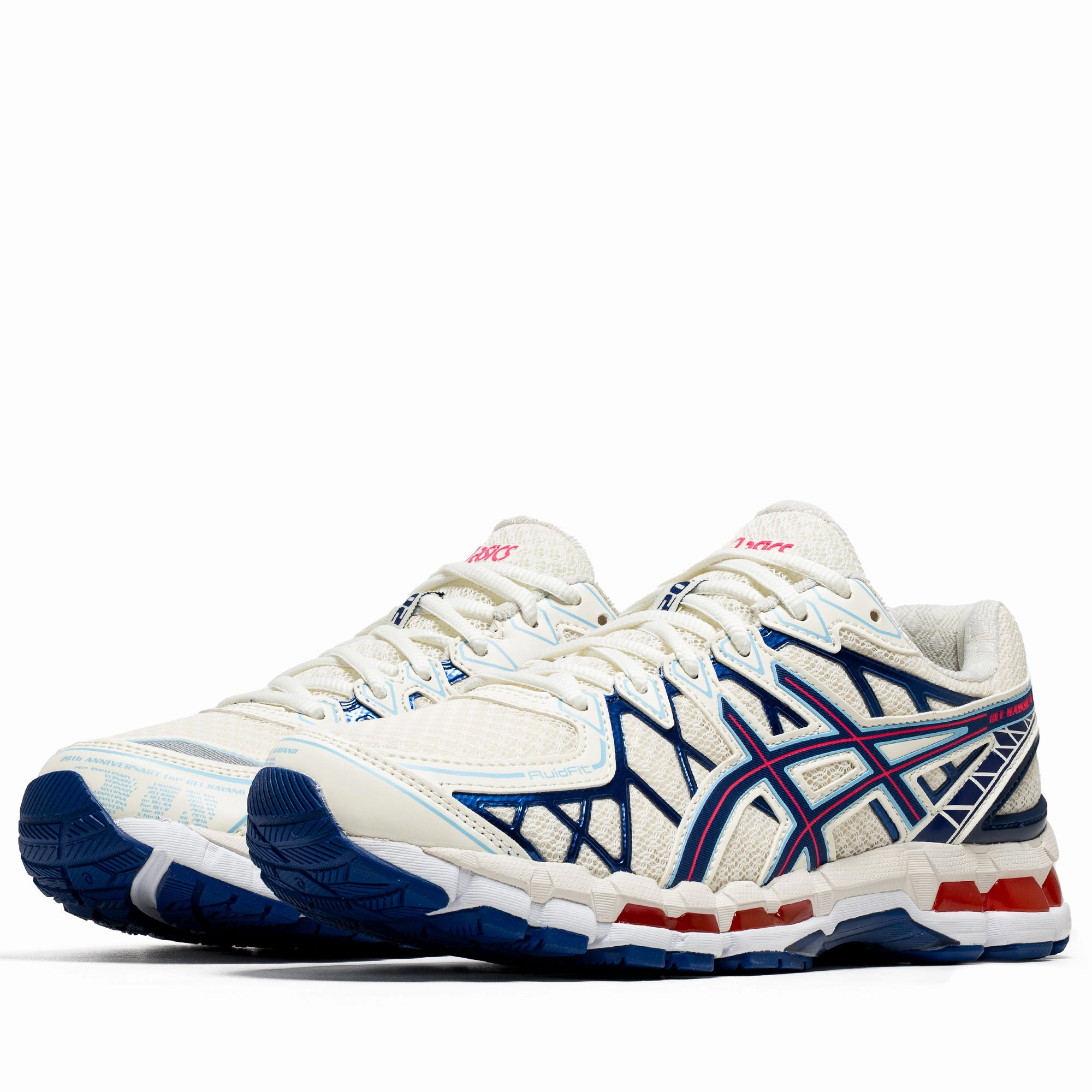 Timeless Design Fast Morning Asics Gel-Kayano 20 - Cream/Deep Marine