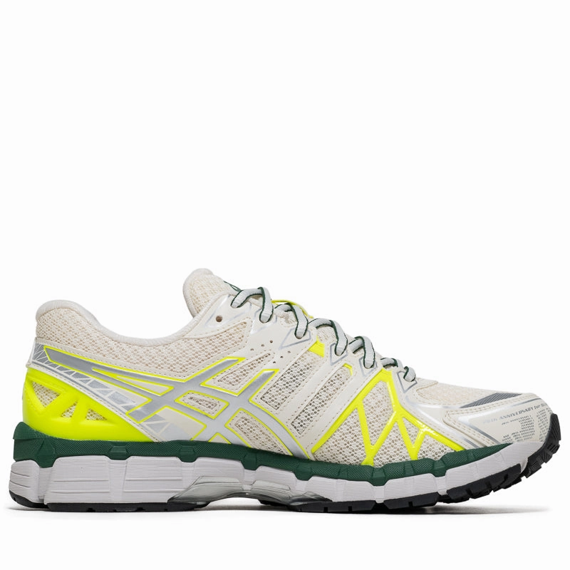 Asics Gel-Kayano 20 - Cream/Pure Silver Even Pace