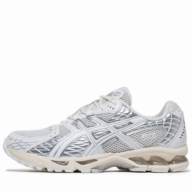 Stone Path Soft Walking Shoes Asics Gel-Nimbus 10.1 - White/Pure Silver