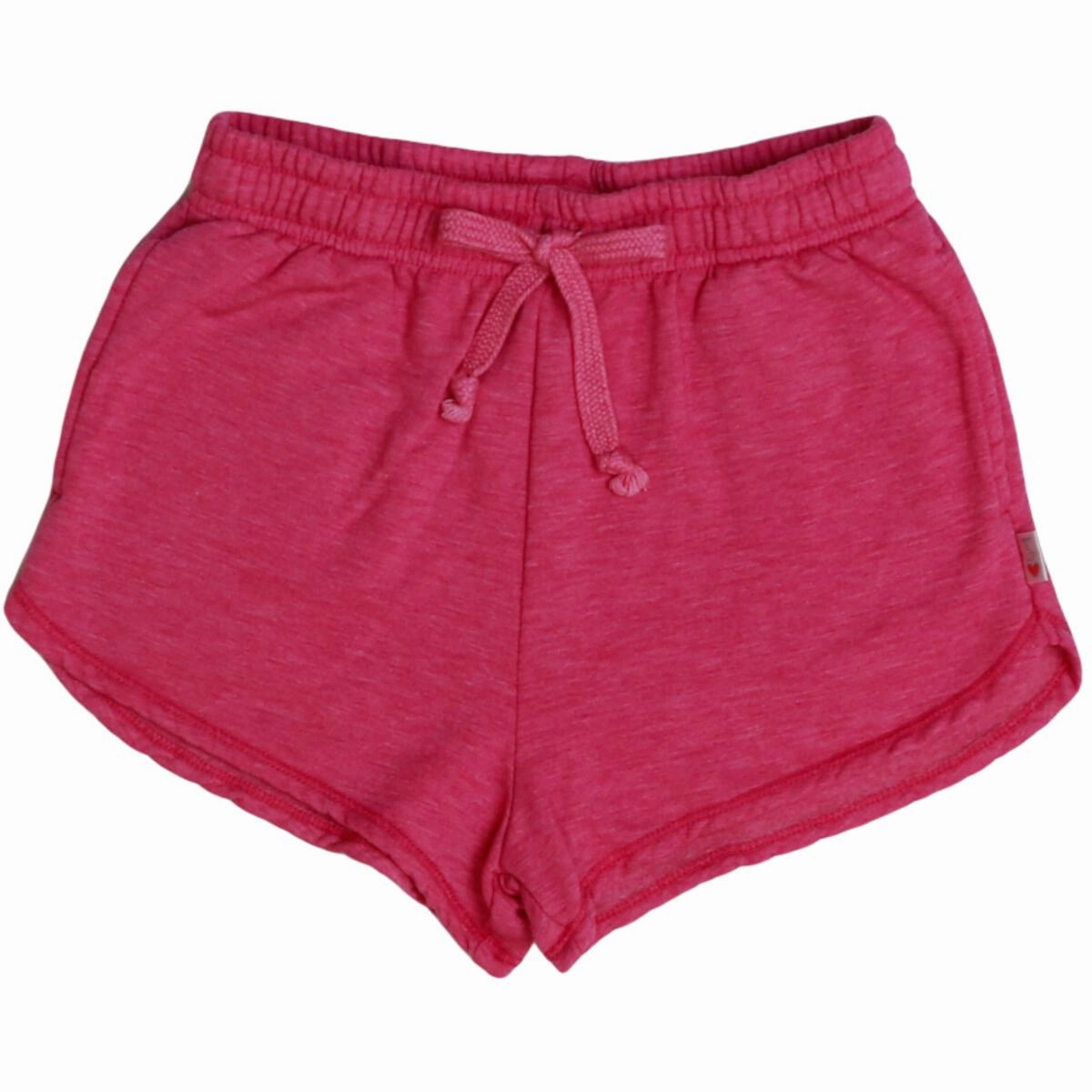 Athletic Short with Pocket- Hot Pink Embroidered