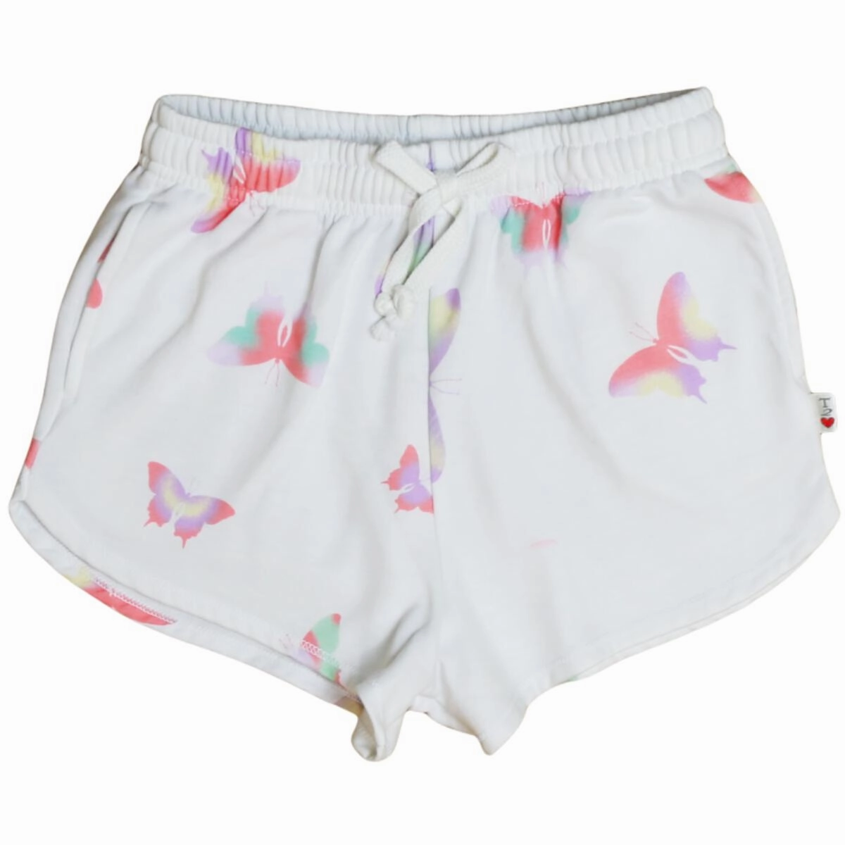 Toddler apparel Classy Athletic Short with Pockets- Butterfly