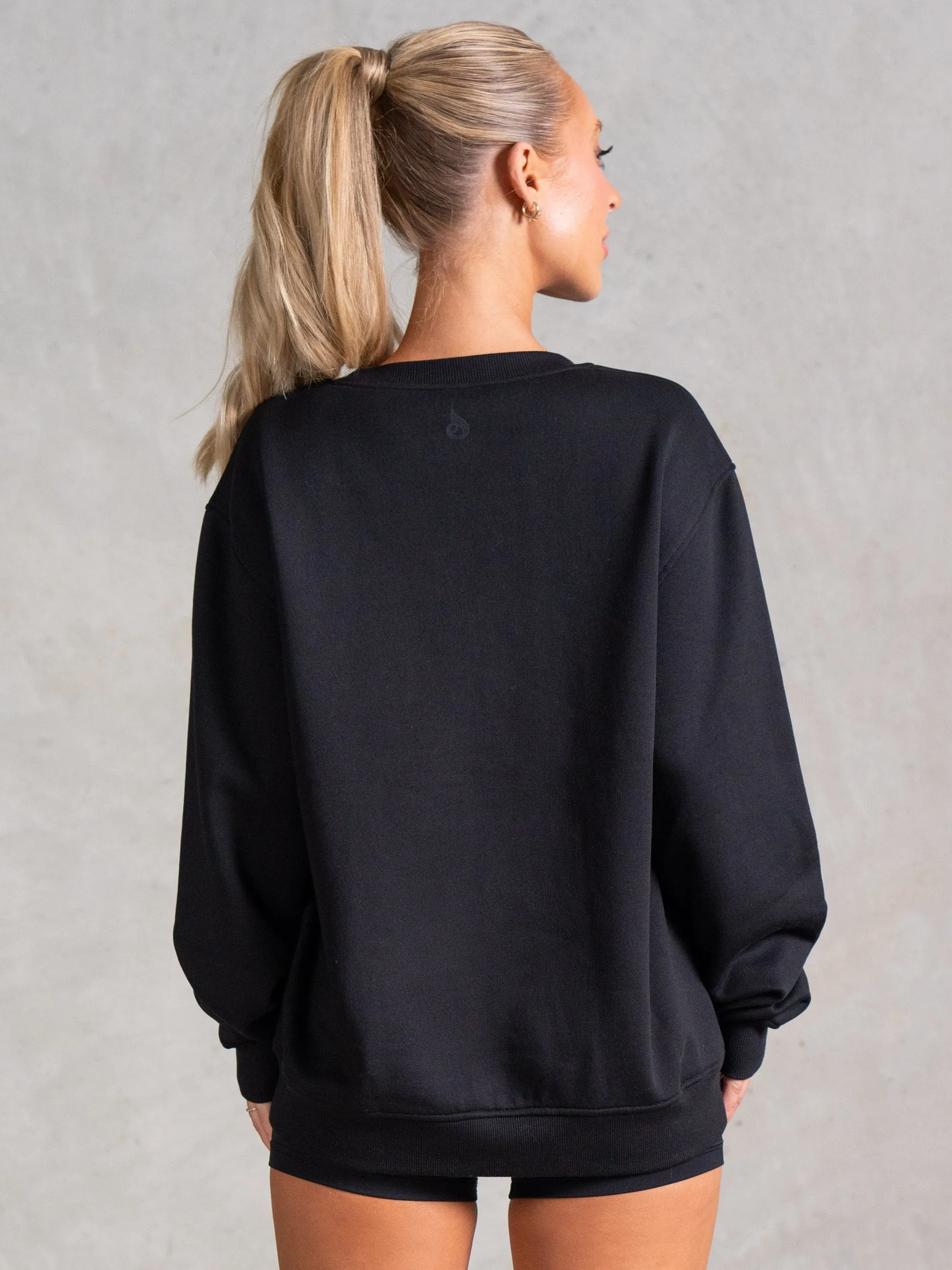 Athletica Sweater - Black Market Light Shield