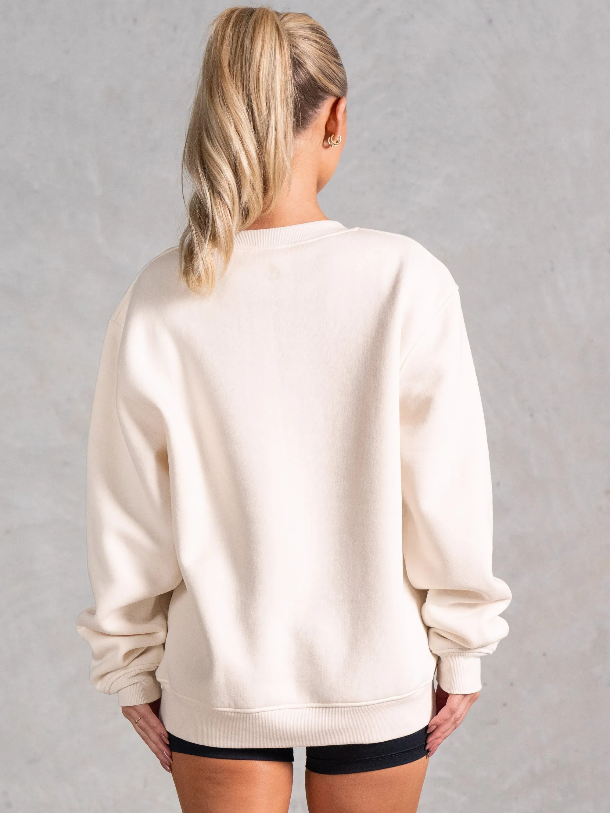 FoldableDesign suburban residents Athletica Sweater - Vanilla
