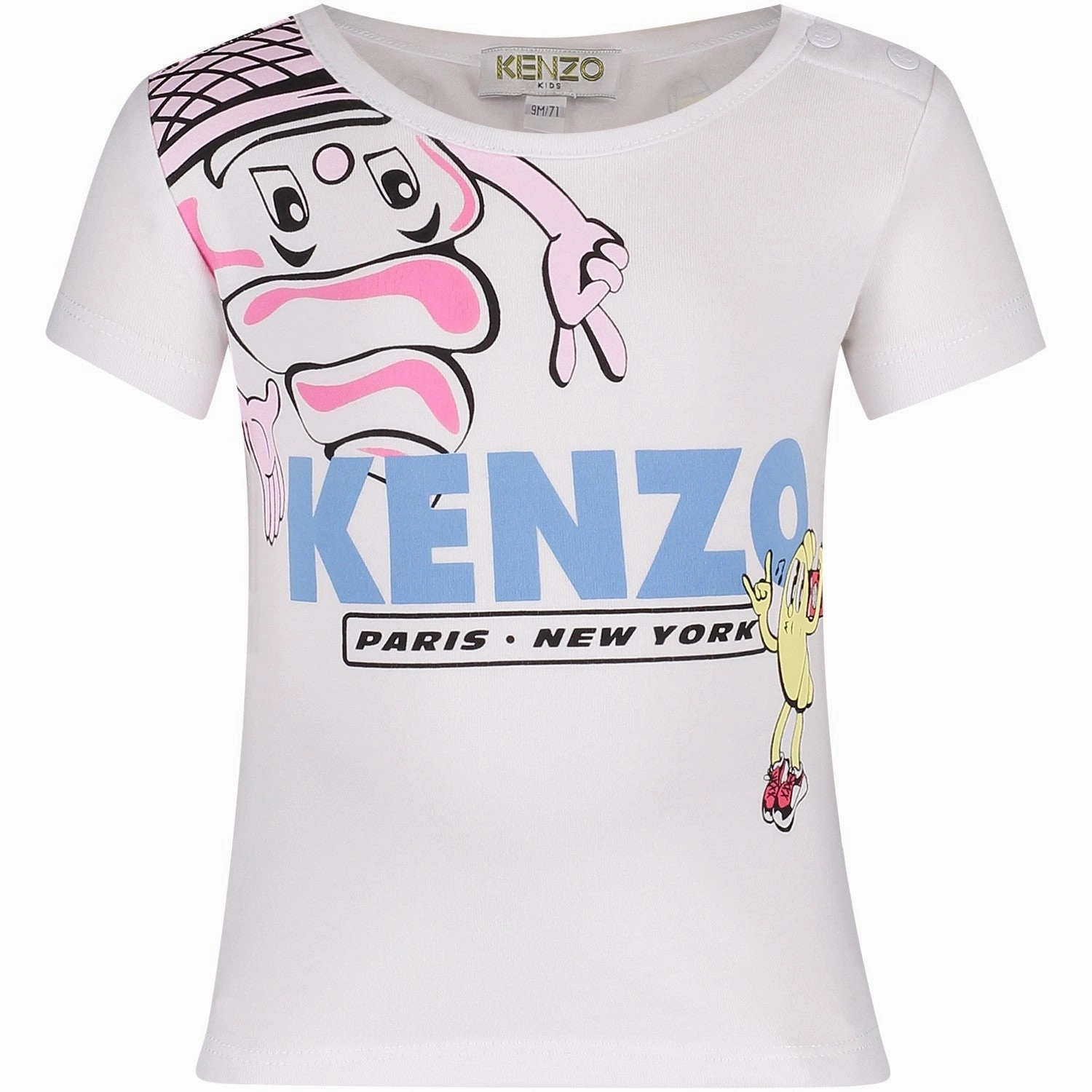 Lounge - Wear Checked Kenzo Kids Food Fiesta Print Cotton T-shirt