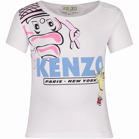 Lounge - Wear Checked Kenzo Kids Food Fiesta Print Cotton T-shirt