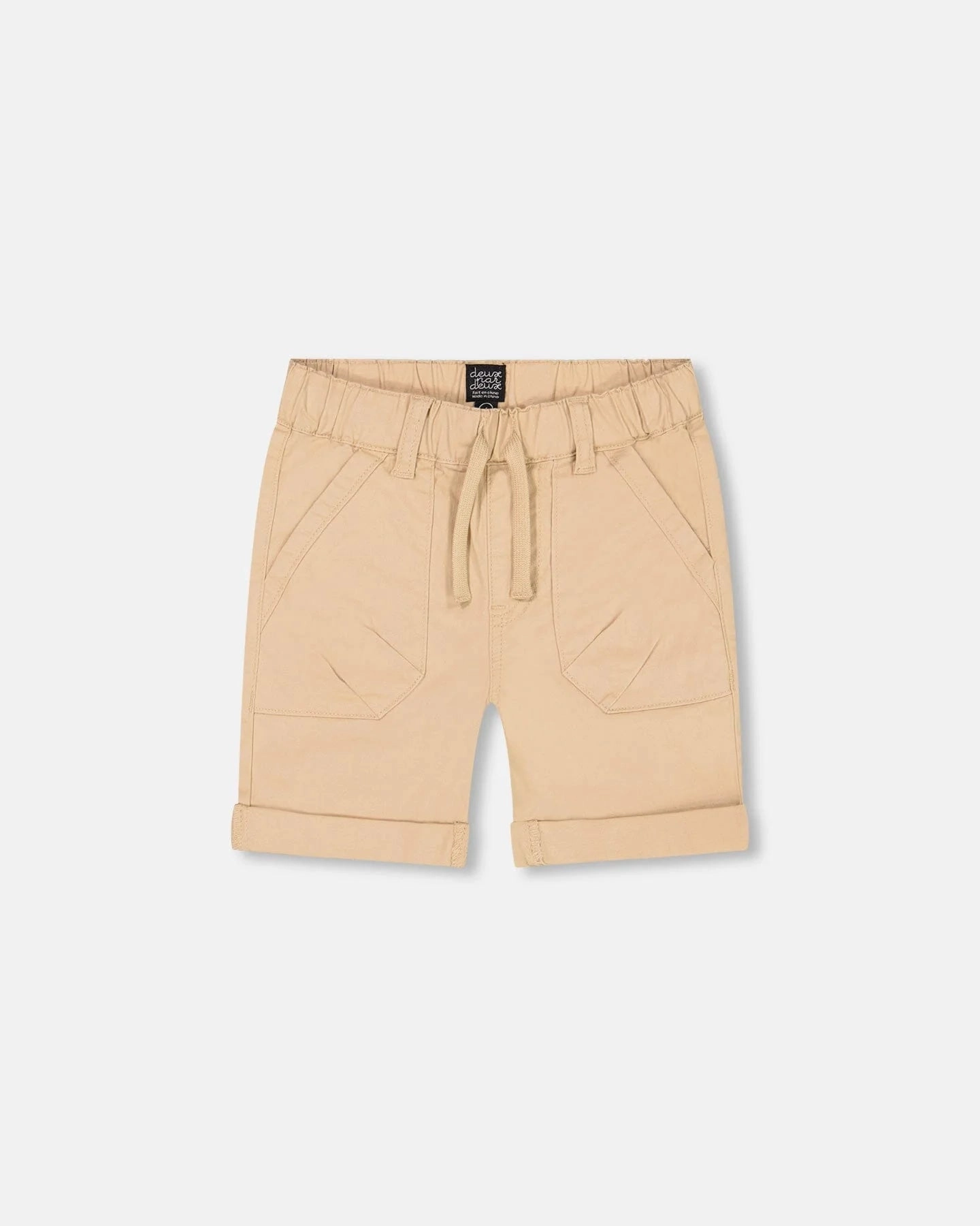 Stretch Twill Short - Beige anti - static