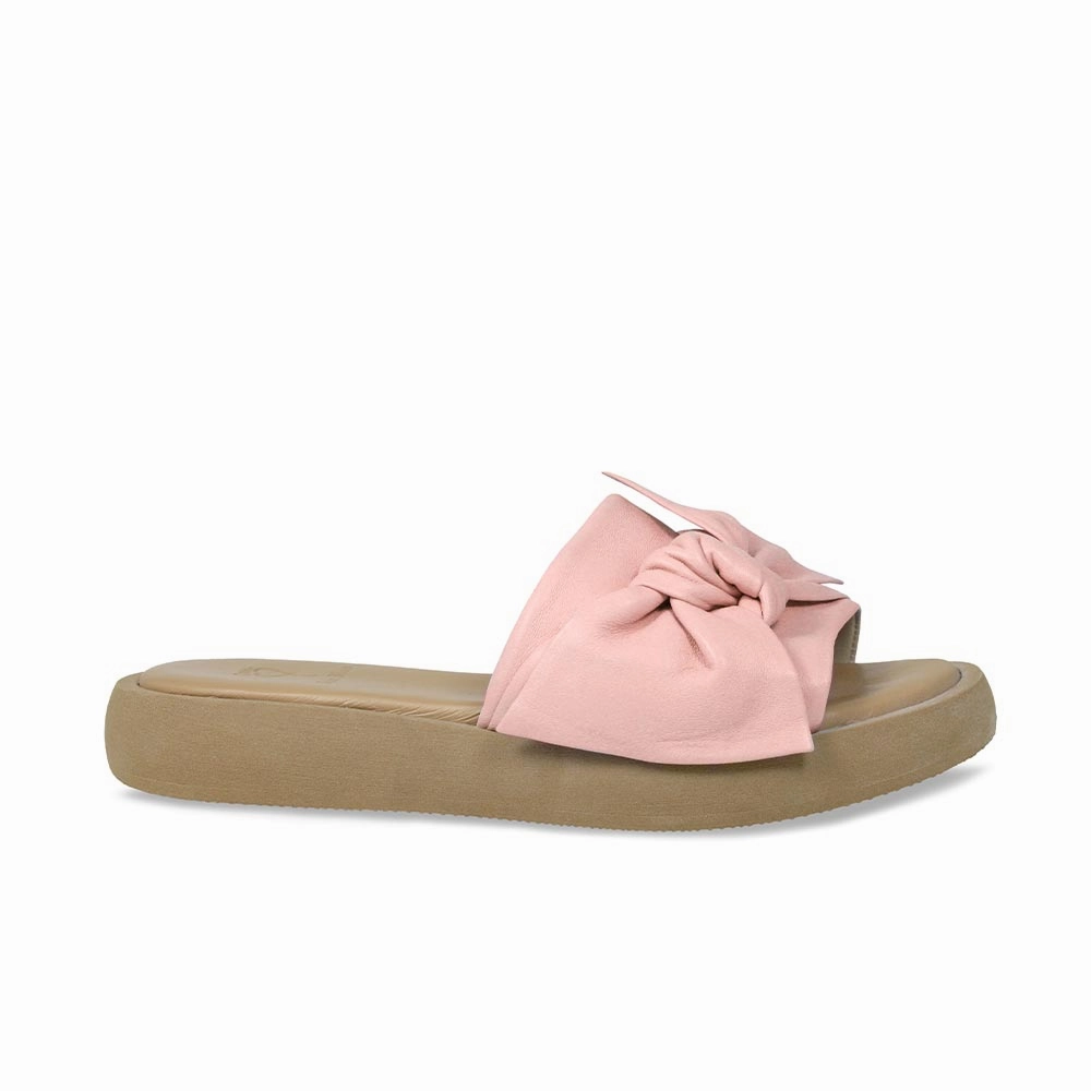 Bailey: Blush Leather Low Profile Sidewalls