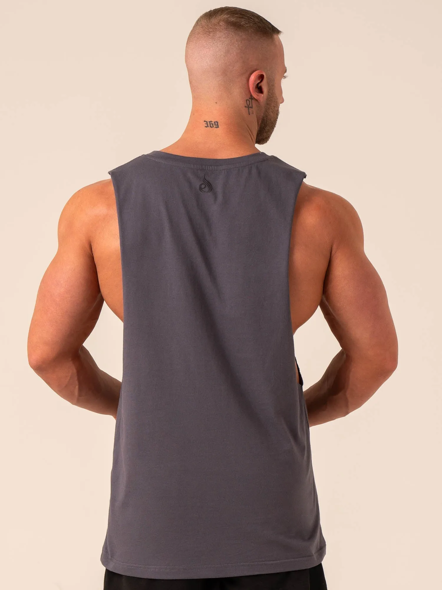 decorative easy to repair Baller Tank - Charcoal