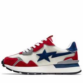 Bape Road Sta Express M1 - Red Narrow Width Casual