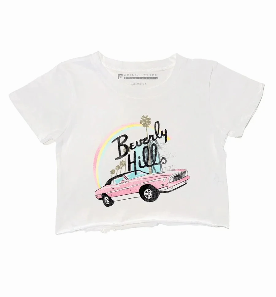 Beverly Hills Roadster Crop Top Party Middle school kids' clothing