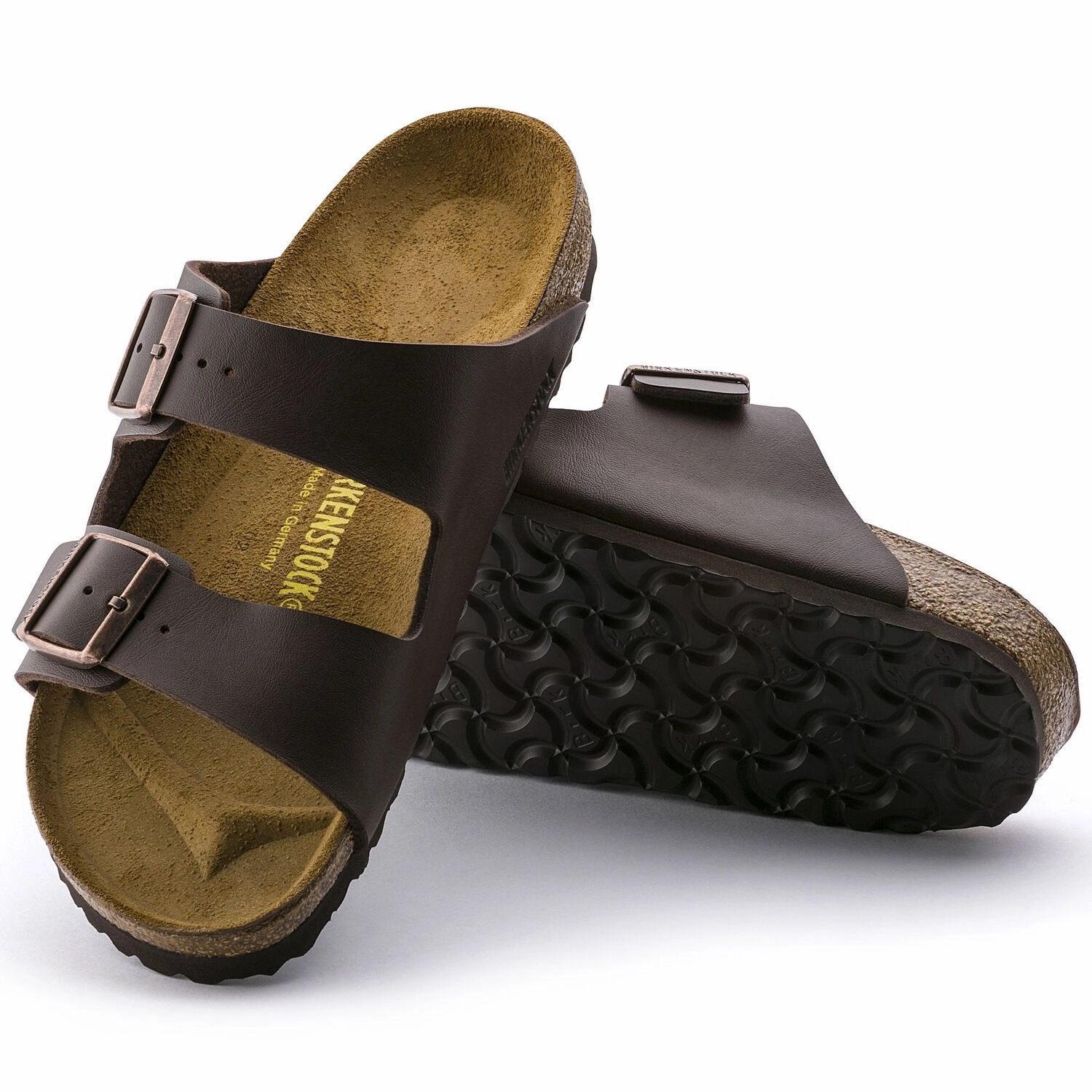 Birkenstock Arizona Brown Birko-Flor mesh - upper - feature shoes