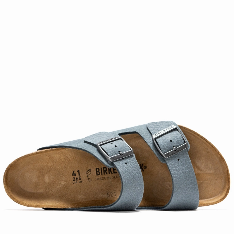 Birkenstock Arizona Desert Buck - Basalt Grey Street Roam