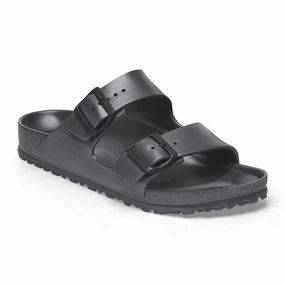 Birkenstock Arizona EVA Slide Sandal (Men) - Metallic Anthracite All-Day Slides