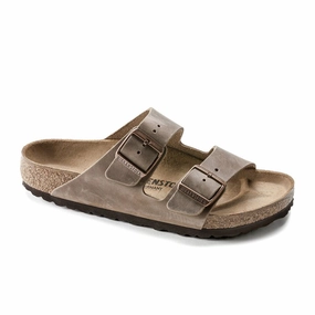 Outdoor Relaxation Birkenstock Arizona Slide Sandal (Unisex) - Tobacco Oiled Leather