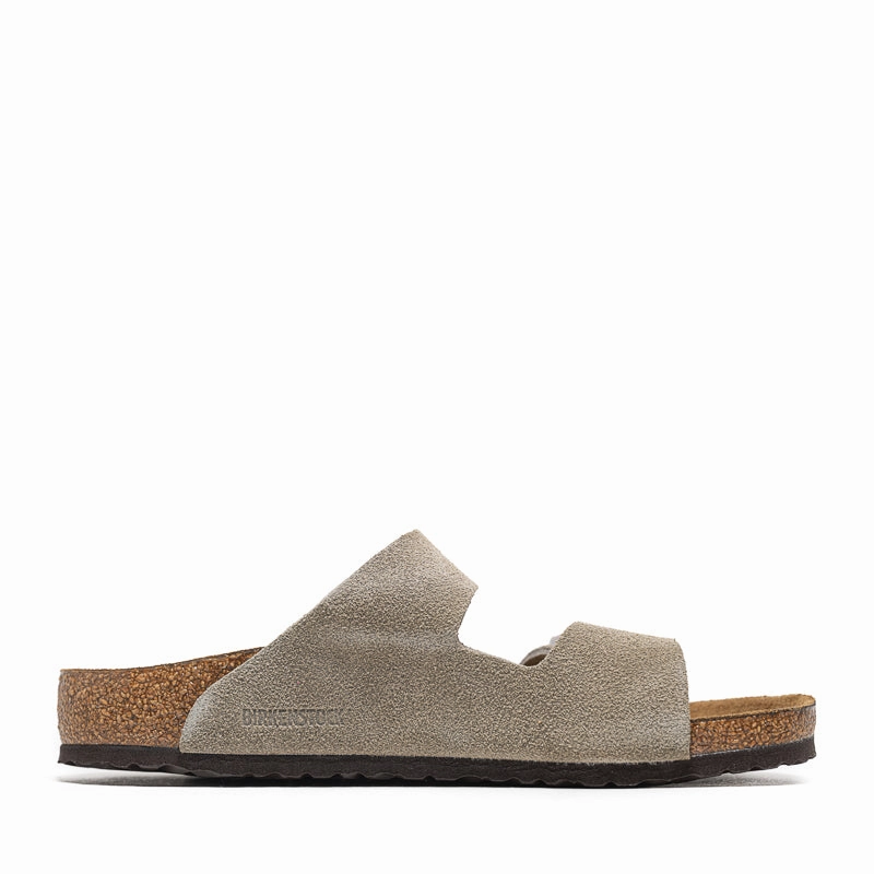 Birkenstock Arizona Suede (PS) - Taupe Venetian Loafers