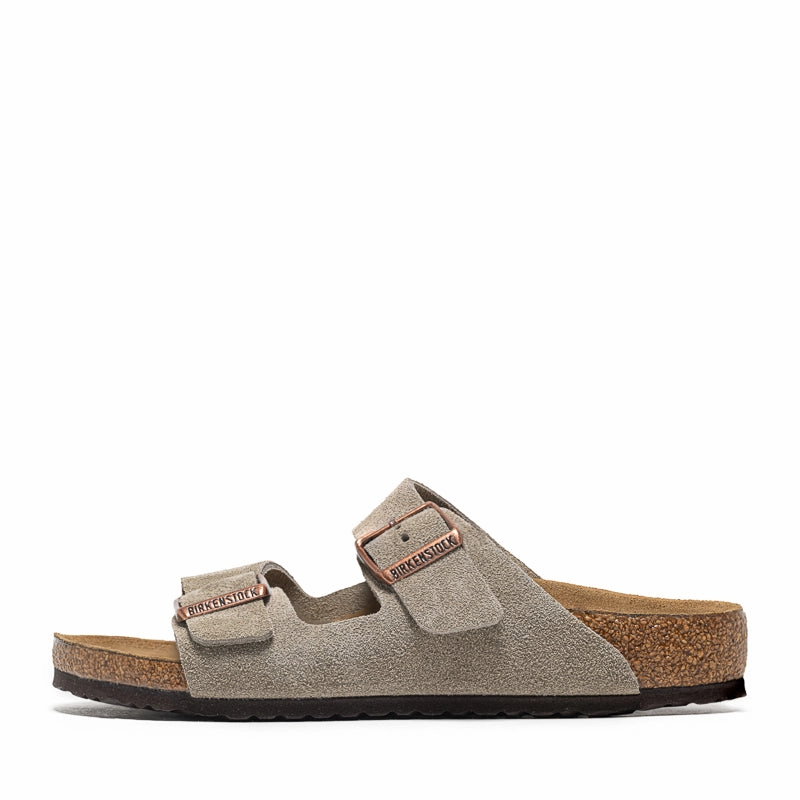 Birkenstock Arizona Suede (PS) - Taupe Fresh Power Sunrise Path