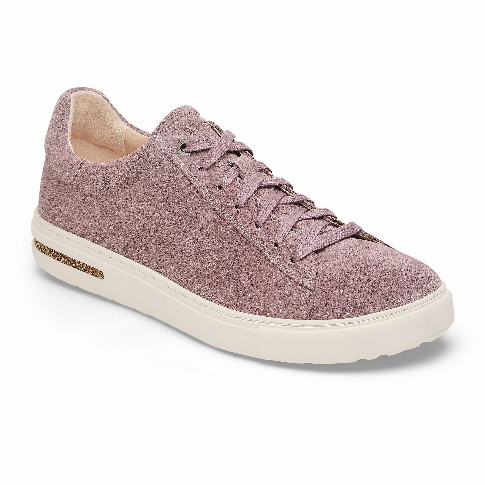 Open Walk Birkenstock Bend Narrow Sneaker (Women) - Faded Purple Suede