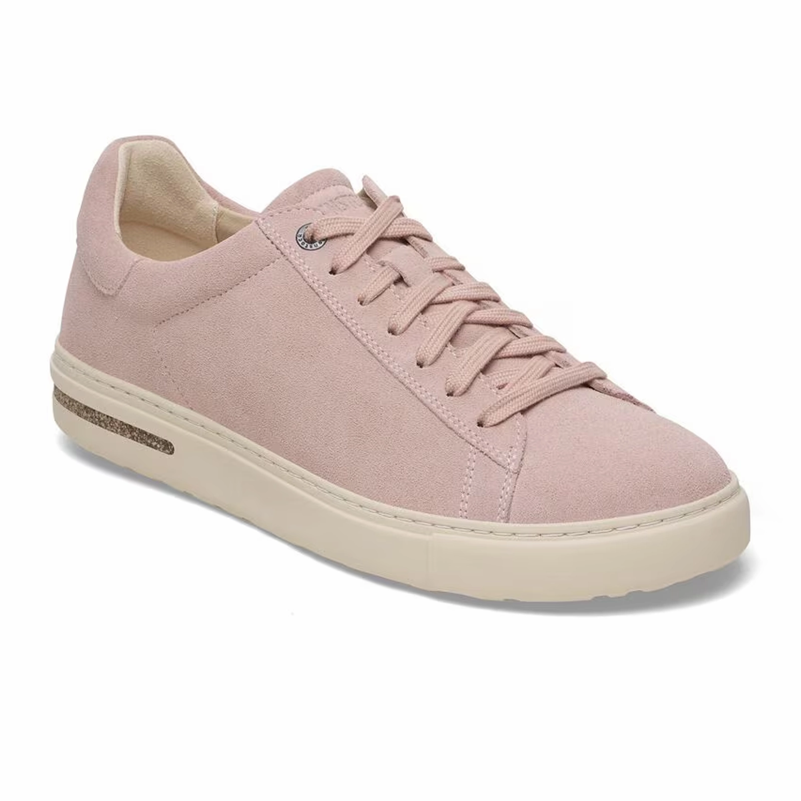 Birkenstock Bend Narrow Sneaker (Women) - Light Rose Suede Core Comfort Office Shoes