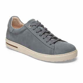 Birkenstock Bend Sneaker (Men) - Basalt Gray Suede Quick Pace