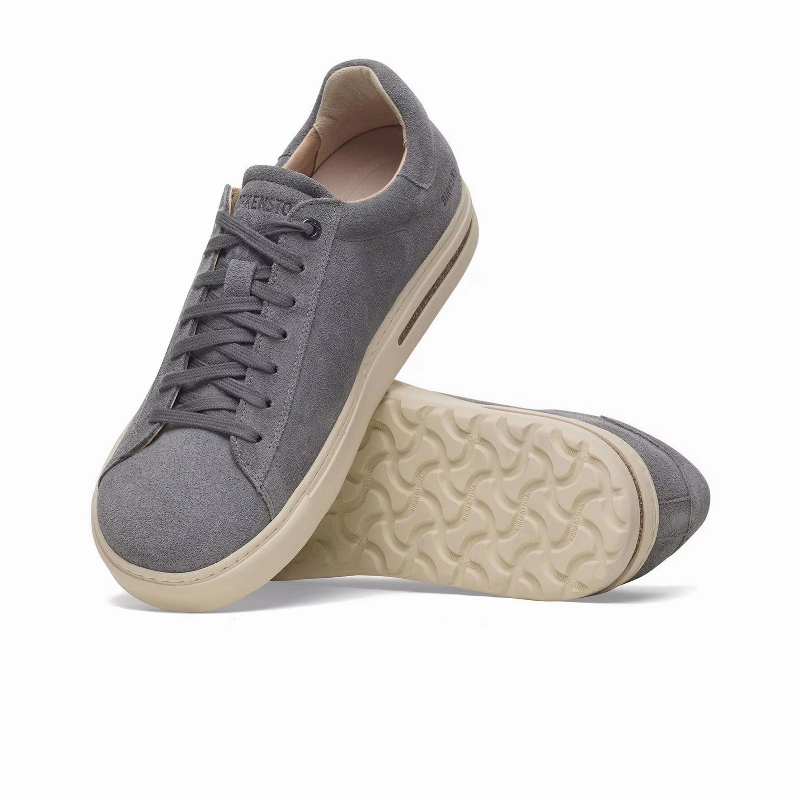 Trendy Padding Birkenstock Bend Sneaker (Men) - Basalt Gray Suede