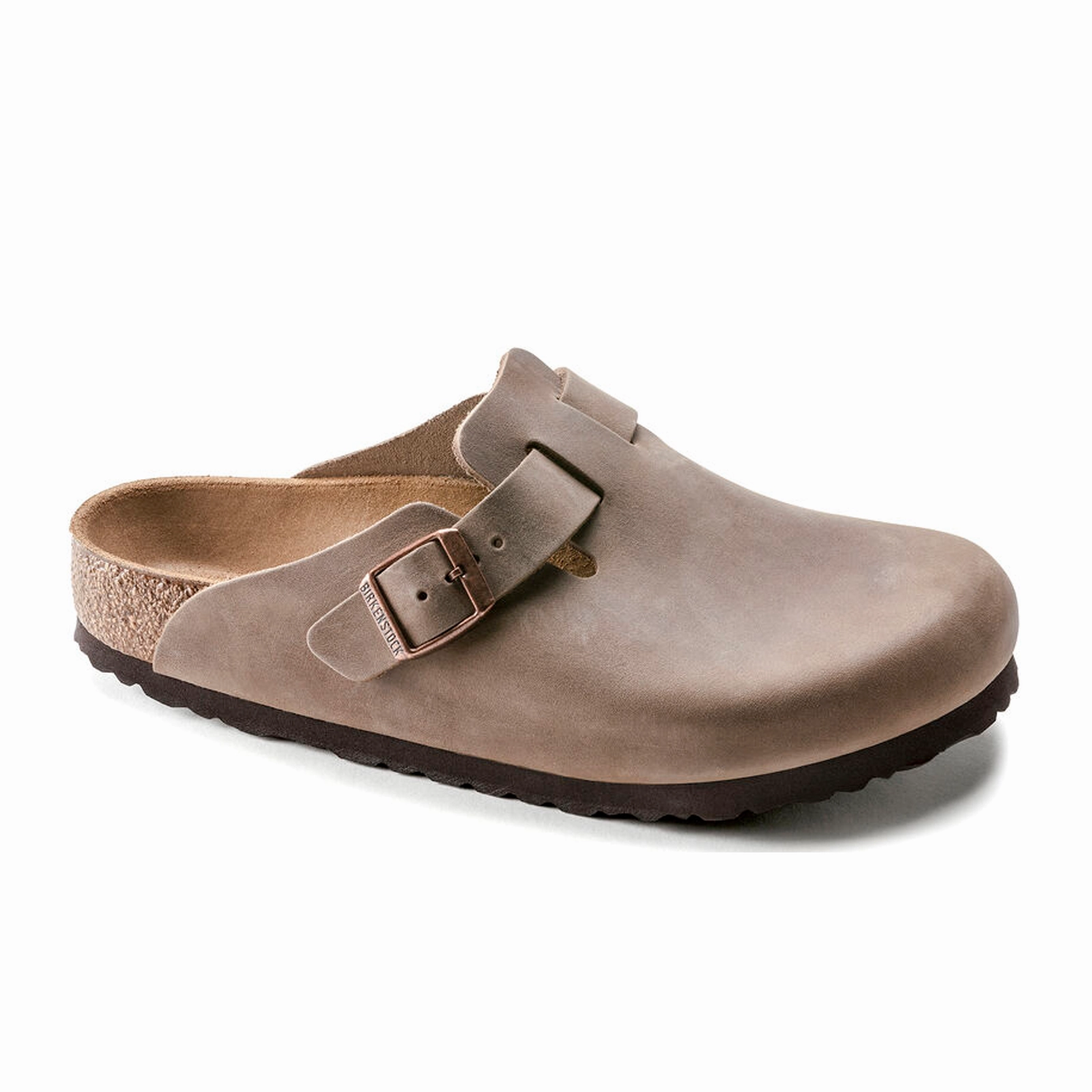 Birkenstock Boston Clog (Unisex) - Tobacco Oiled Leather Casual Design Fresh Dash