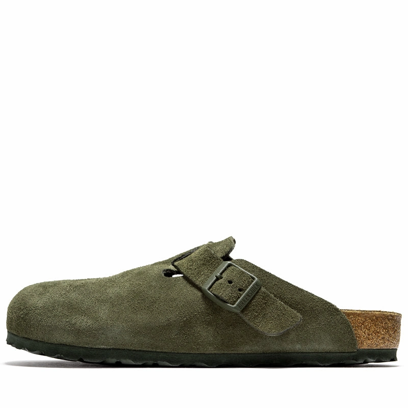 Birkenstock Boston Suede - Thyme Penny Keeper