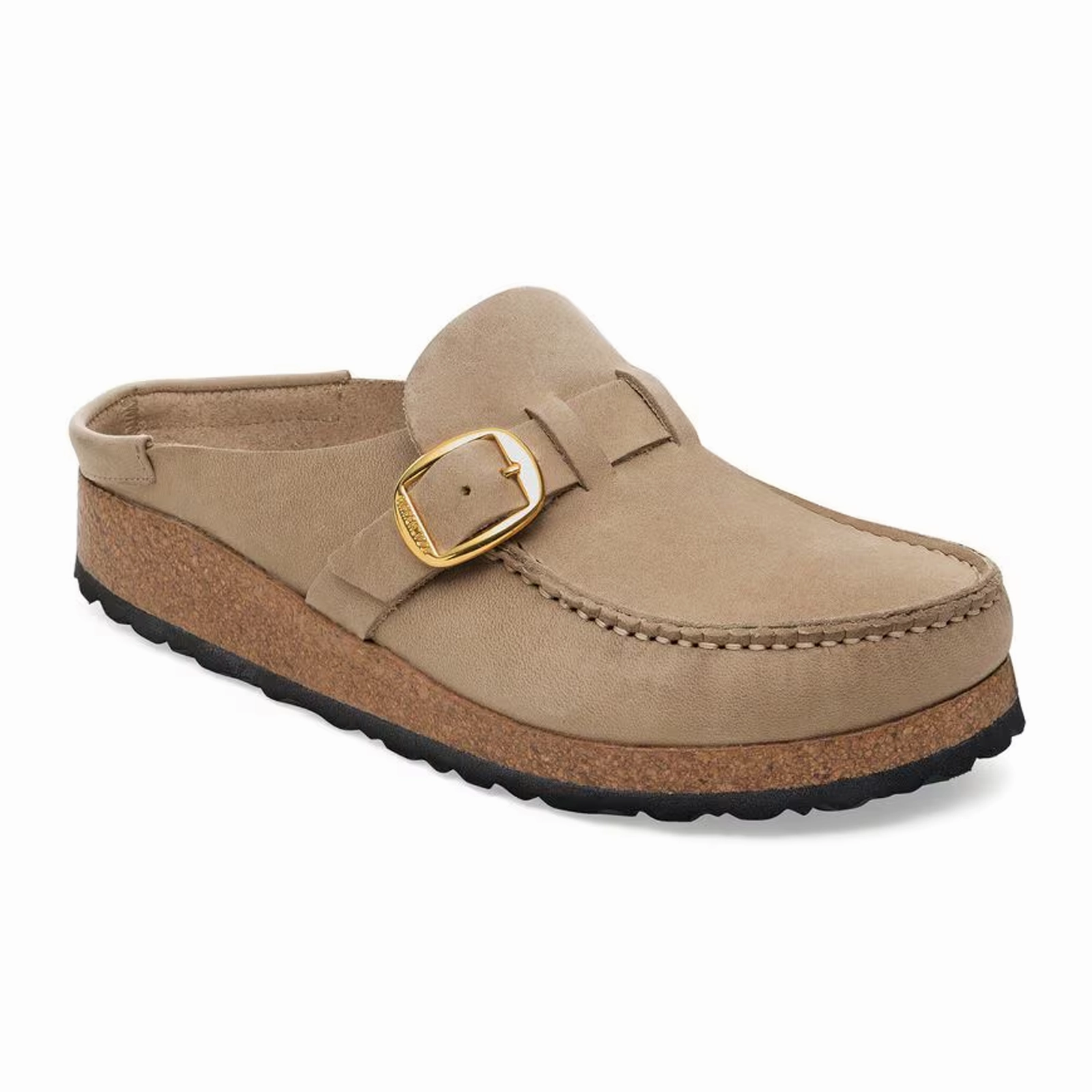 Elastic Goring Birkenstock Buckley Clog (Women) - Tobacco Oiled Leather
