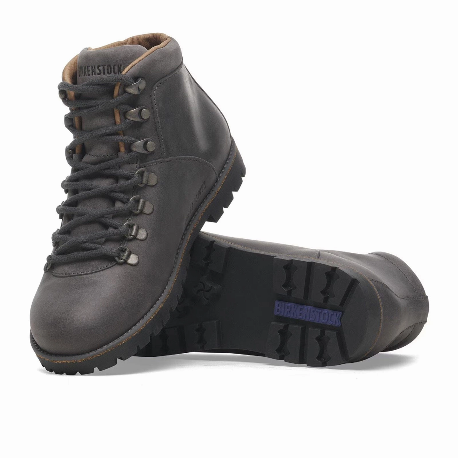 Sole Free Fresh Sprint Birkenstock Jackson Ankle Boot (Women) - Graphite Oiled Suede