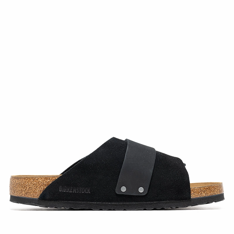Birkenstock Kyoto Suede - Black Washable Quiet Park
