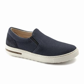 Birkenstock Oswego Slip On Sneaker (Women) - Midnight Canvas Safe Sure