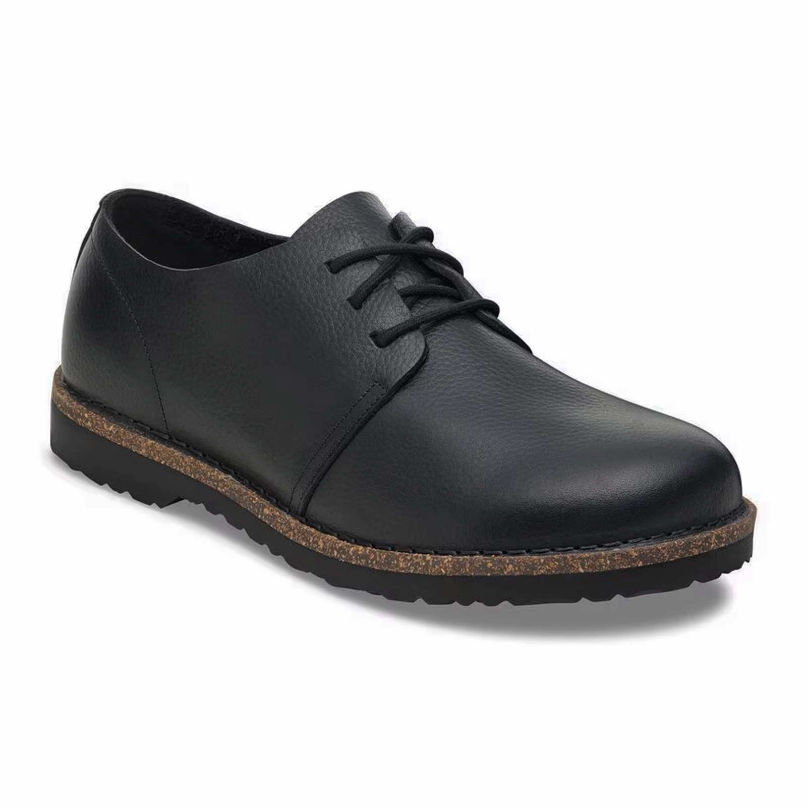 Birkenstock Uppsala Low Oxford (Men) - Black Leather Versatile Pair Comfortable Step