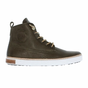 Blackstone AM02 LW High Top Sneaker (Men) - Olive Long Stroll