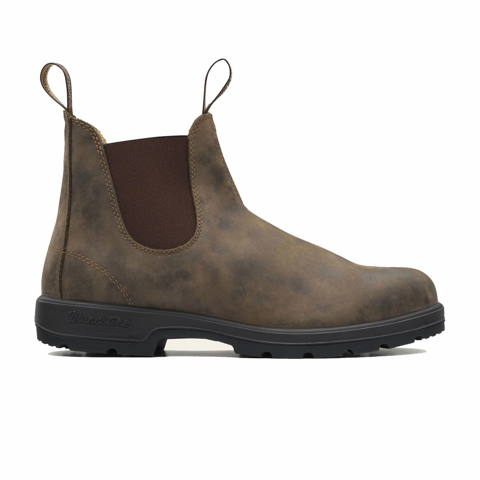Blundstone Classic 585 Chelsea Boot (Unisex) - Rustic Brown All Firm Durable Build