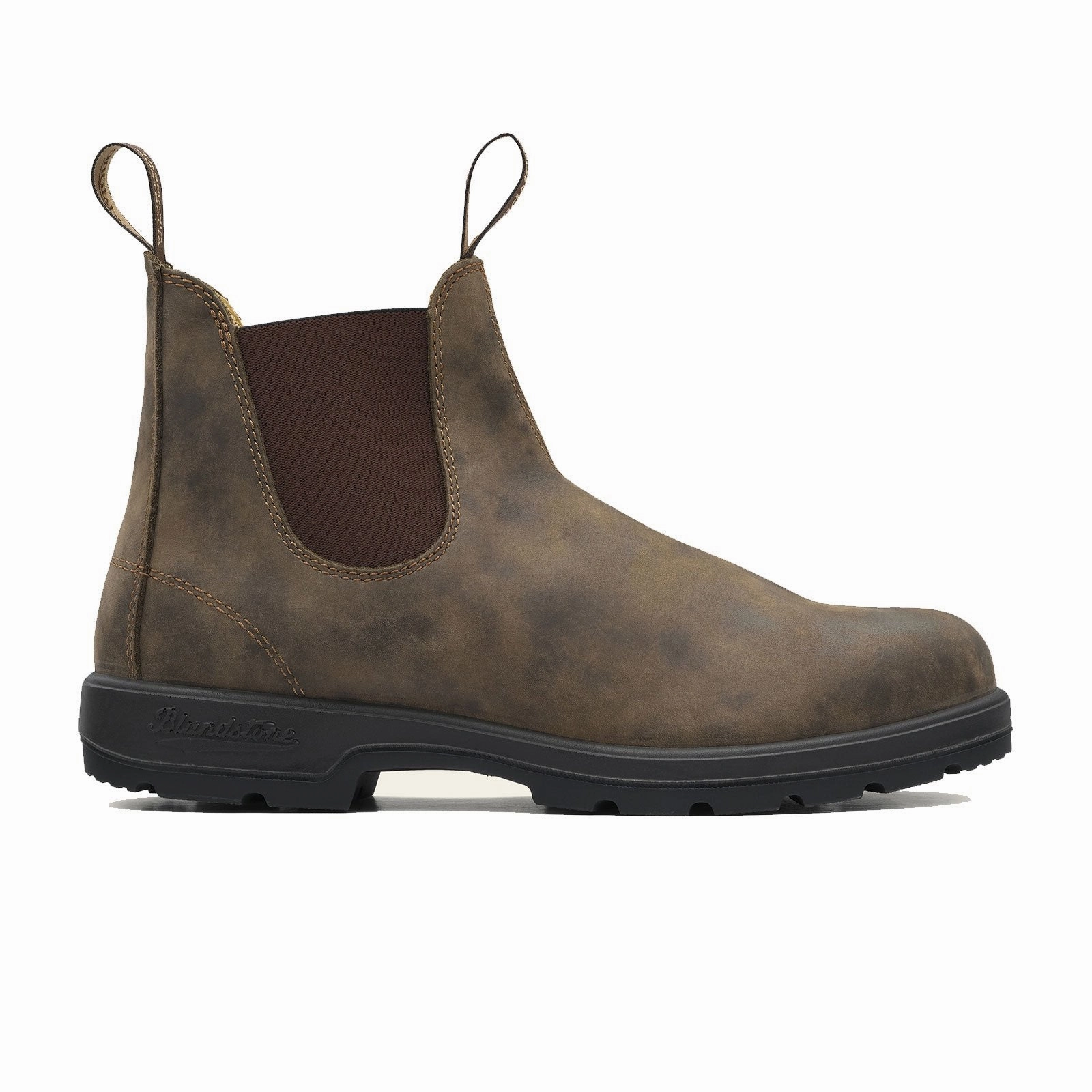 Blundstone Classic 585 Chelsea Boot (Unisex) - Rustic Brown Versatile Padding