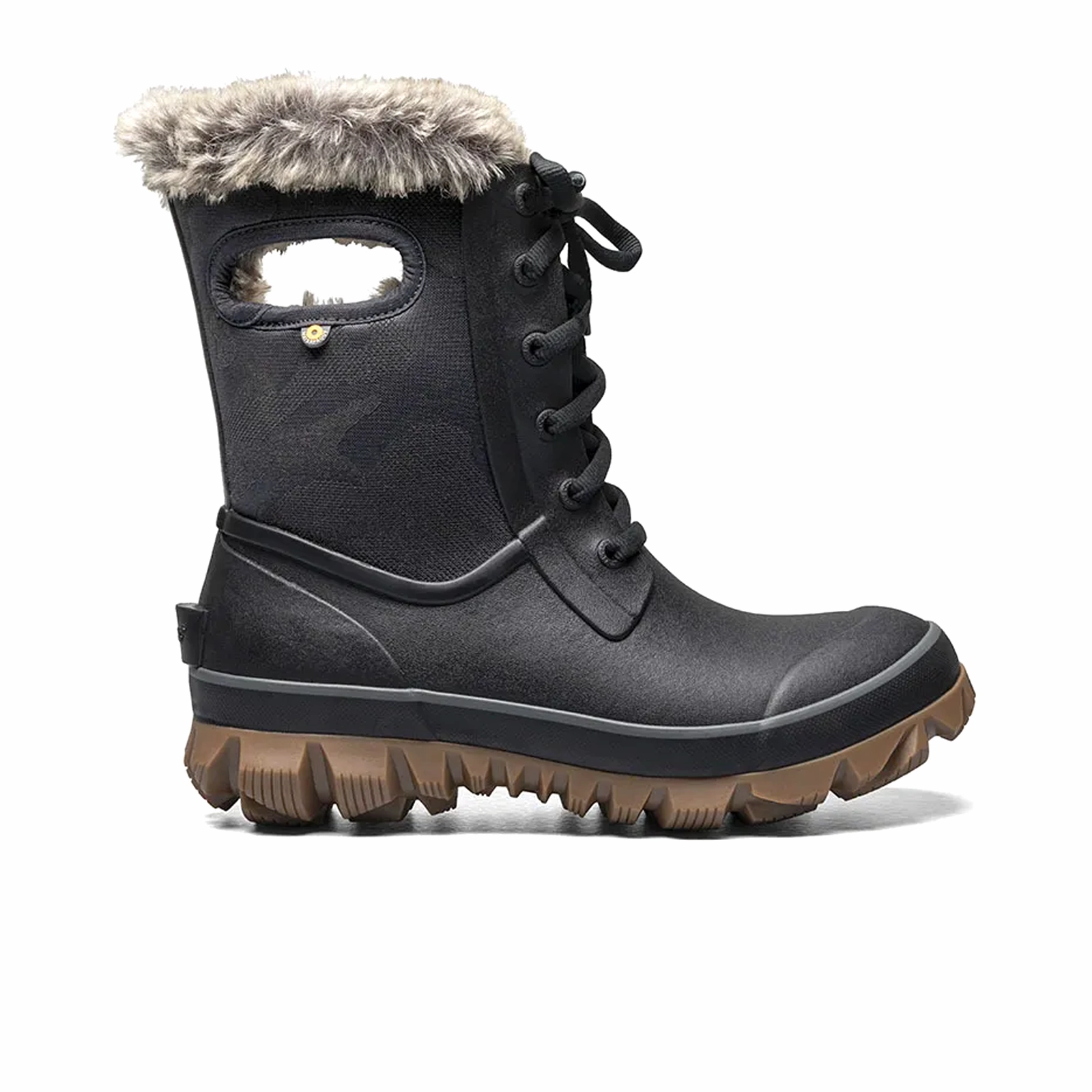 Bogs Arcata Tonal Camo Waterproof Winter Boot (Women) - Black Sole Power Clean Motion
