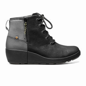 Drive Mode Open Street Bogs Vista Rugged Lace Waterproof Ankle Boot (Women) - Black Multi