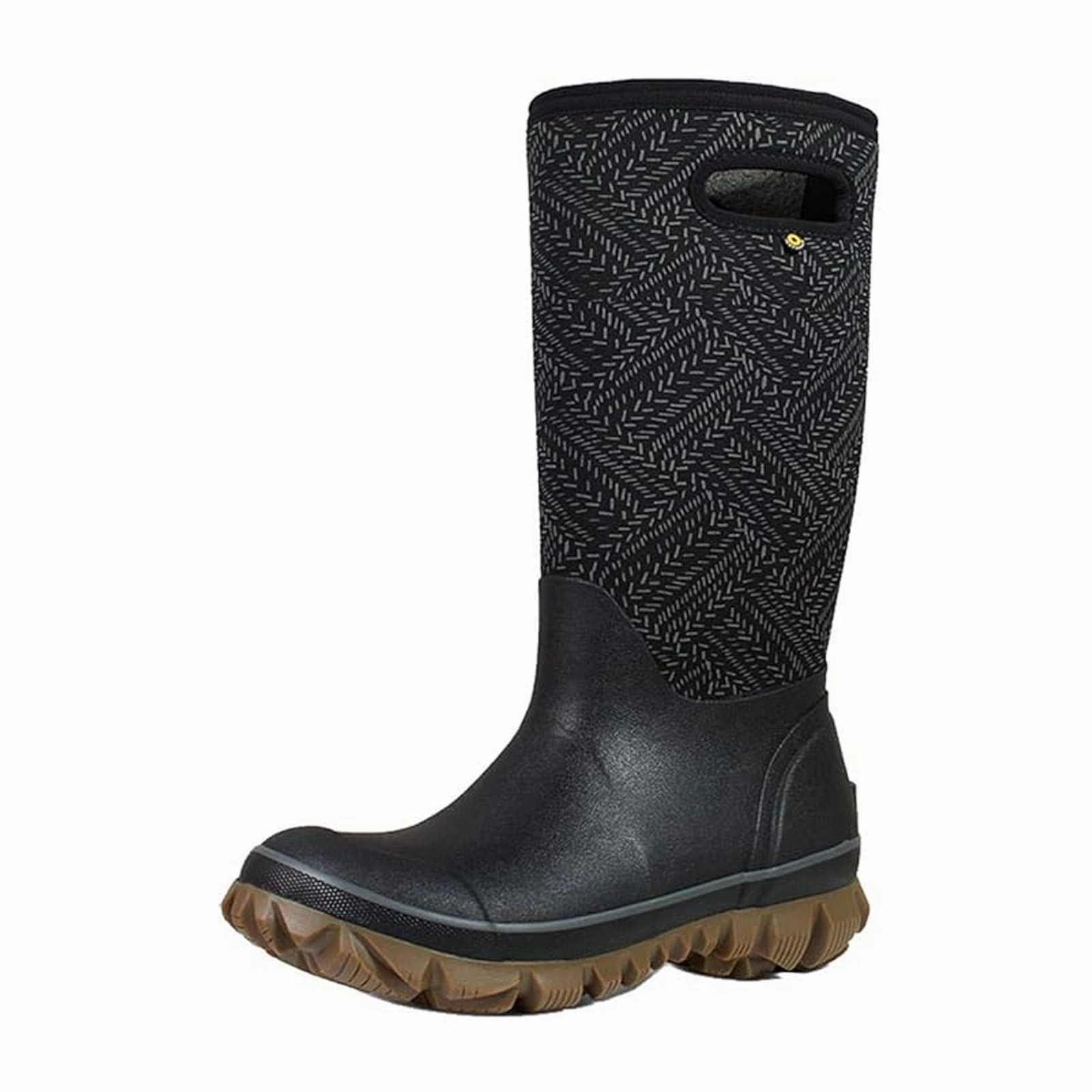 Bogs Whiteout Fleck Waterproof Winter Boot (Women) - Black Multi Street Hold Breathable Cushioning