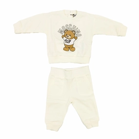 Moschino Baby Kid Teddy Bear Tracksuit Set - Cloud Cotton rich children's clothing