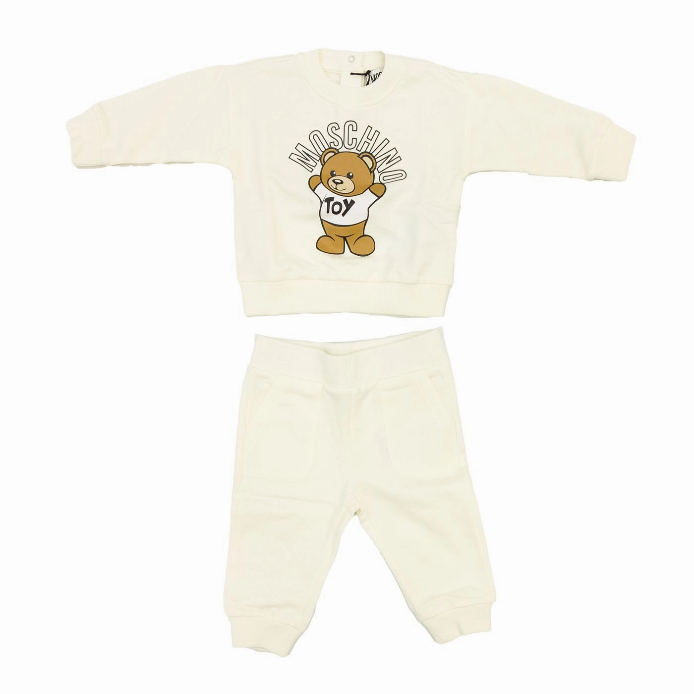 Moschino Baby Kid Teddy Bear Tracksuit Set - Cloud Relaxed - Fit