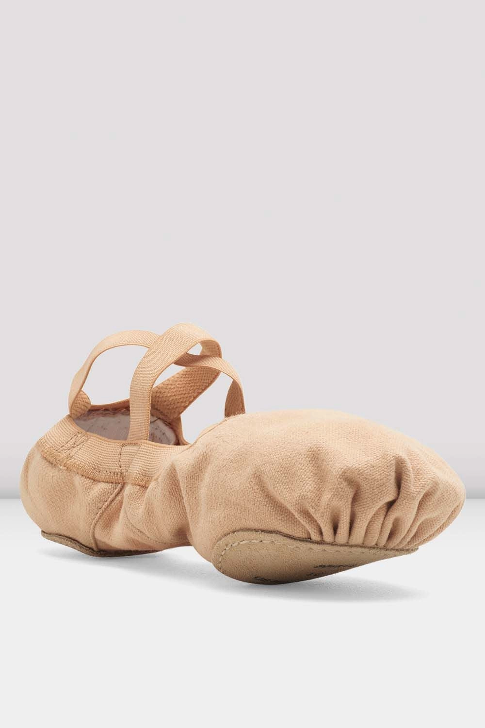 Ladies Pro Elastic Canvas Ballet Shoes Dynamic Fit Lacing