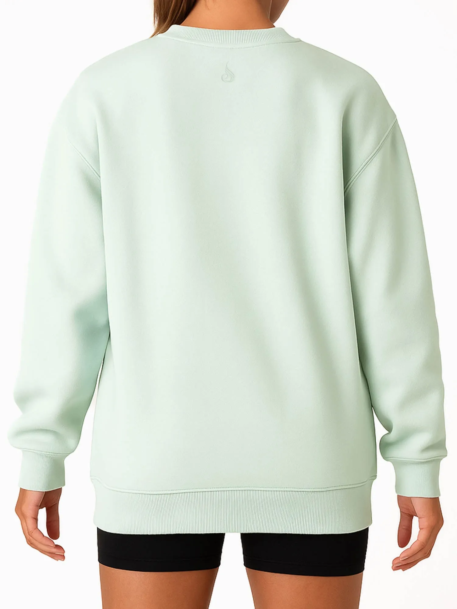 Trunk Base Layer Boyfriend Pullover - Spearmint