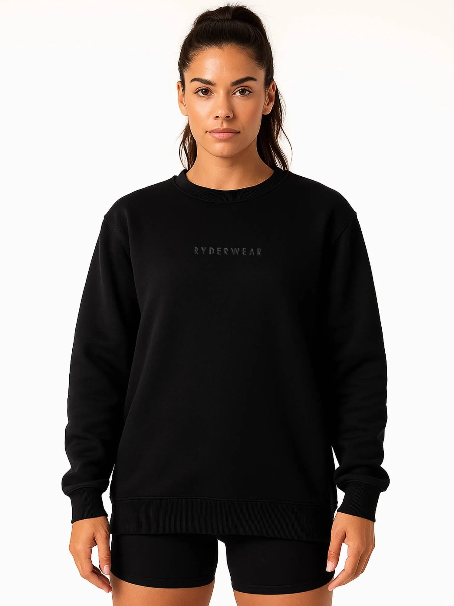 desert exploration Easter wear Boyfriend Pullover - Black
