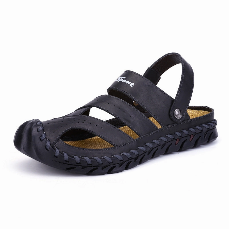 Narrow Fit Flexible Walk Breathable and Comfortable Leather Sandals