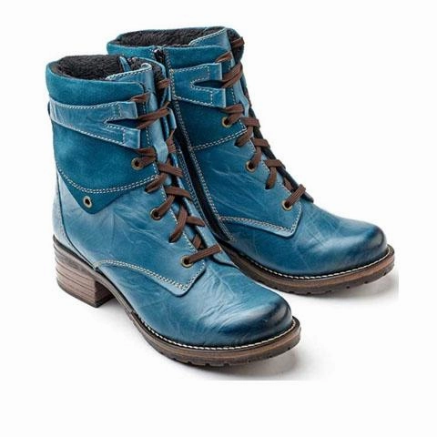 Neutral Tones Quick Go Dromedaris Kara Suede Ankle Boot (Women) - Teal